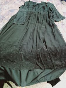 Double Layer Abaya