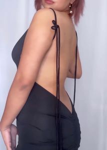 Selclouth Elegant Black Gown