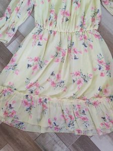 Floral Off-Shoulder Mini Dress