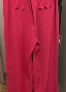 Pink Wide Leg Pants