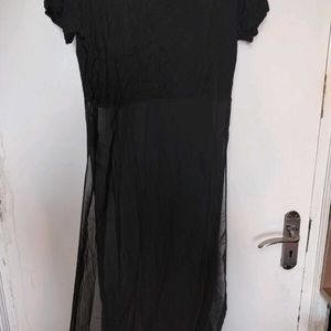 Black Color Long Top