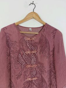 Mauve Printed Casual Top (Women)