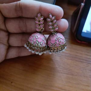 Pink Earrings