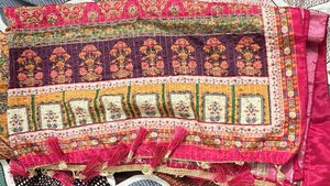 Pink Silk Dupatta Suit