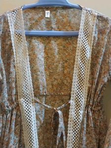 Floral Print Shrug