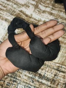 Black Adjustable Yoga Strap