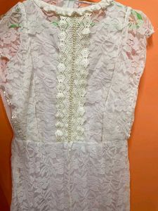 Princess Three Layer Dress With Pearl