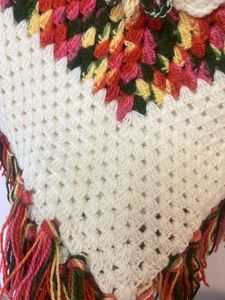 Never Worn: Vintage Crochet Poncho