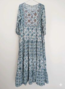 Floral Print Kurta