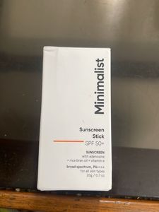 Minimalist Sunscreen Stick SPF 50+