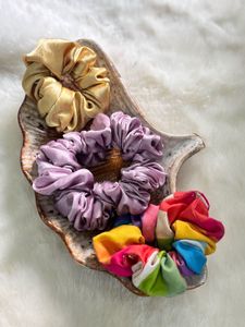 Colorful Scrunchie Set
