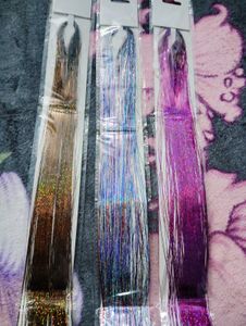 🔥HOT DEAL SET OF 3🔥Sparkly Hair Extensions