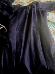 Elegant Navy Blue Kurta