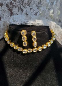 Sleek Kundan Choker Sets