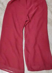 Dark Peach Naira Cut Kurti Set