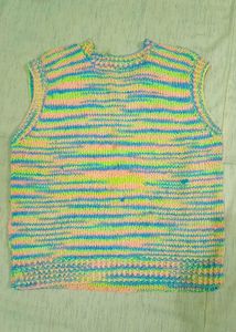 Colorful Knit Vest