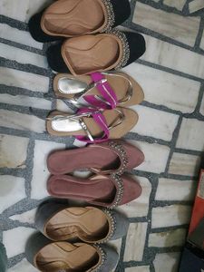 Combo Of 4 Sandal