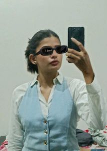 denim indian top for professional and causual wear