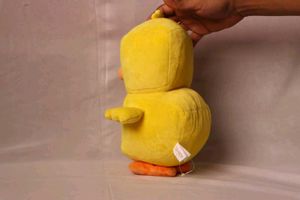 Cute Yellow Plush Duck