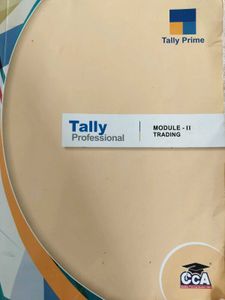 Tally Prime Book With Module 1 & 2