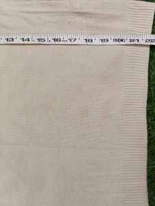 Imported Woollen Cream Knit Top