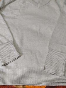 Cozy Grey Knit Sweater