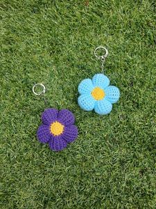 Afghan Flower Keychain