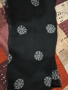 Black Embroidered Kurti