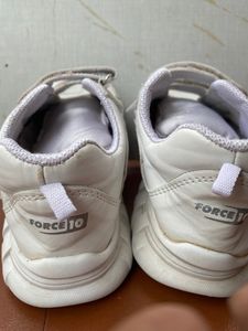 Liberty White School Shoe