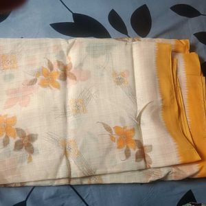 Floral Print saree