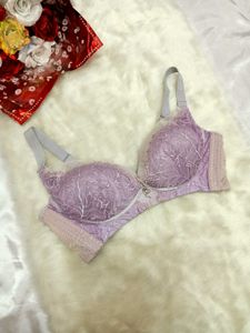 💜Lavender Lace Detail Bra💜