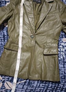 Leather Blazer For Women