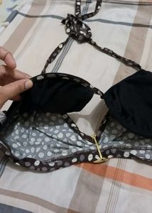 Polka Dot Bikini Top