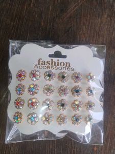 Floral Stud Earrings Set