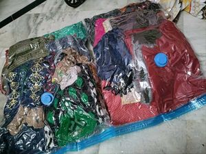 5 Pack Vacuum Bags for Travel with Hand Pump
