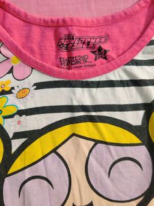Cartoon Print Quirky Top