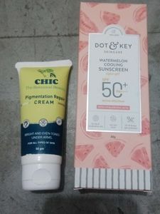 Dot &amp; Key Watermelon Cooling Sunscreen + Freebie