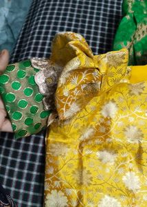 Premium Pattu Pavadai Set 4-6yrs