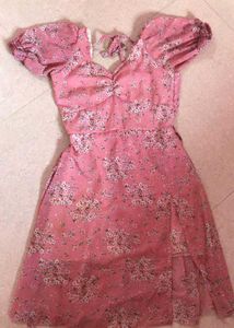 Floral Pink Dress