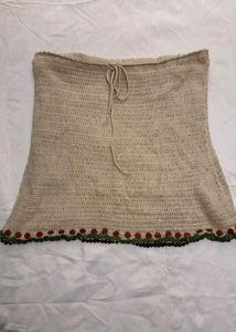Crochet Mini Skirt