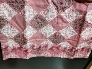 Elegant Pink Printed Kurta Set