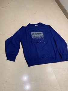 Fixed price, full sleeves, blue T-shirt