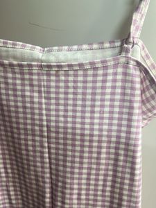 Gingham Slip Dress