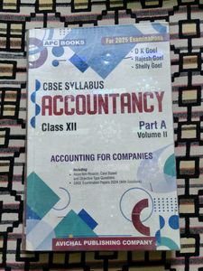 Accounting For Companies Textbook Class XII DK Goe