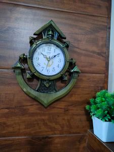 Vintage Anchor Wall Clock