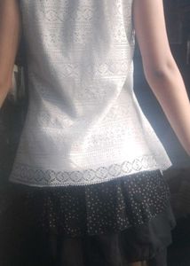 Beautiful Lace Two Toned Dress