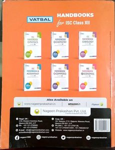 VATSAL ISC HANDBOOK MATHS CLS-12