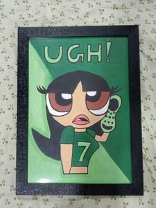 Buttercup "UGH!" Painting