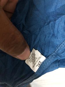 2 In 1 Wear Blue Long Sleeve T Shirt