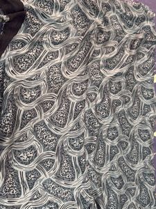 Patterned saree